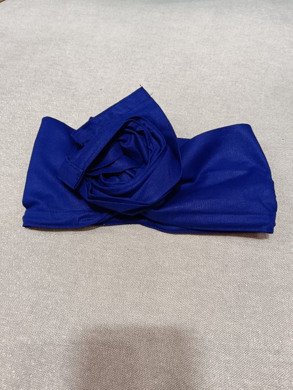 Bandeau Long en wax à structure - Uni – Bleu marine